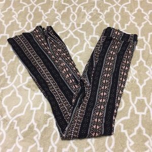 Charlotte Russe Flare Leg Stretch Pants